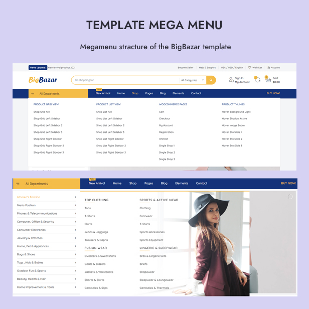 BigBazar - Multipurpose eCommerce HTML Template